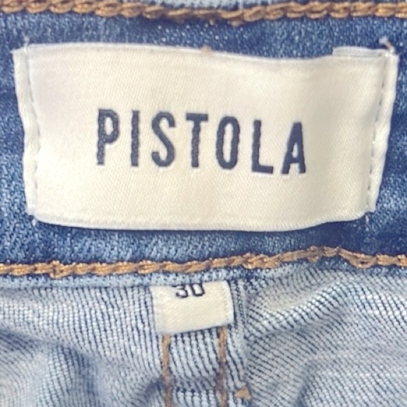 Pistola Mid-Rise Skinny Jeans Blue Wash Size 30 - Picture 9 of 12